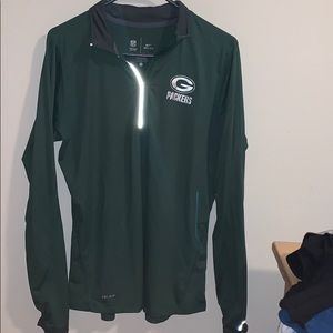 Nike DRI-FIT Green Bay Packers half zip